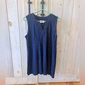 Artisan Ny Navy Sleeveless Tank Top